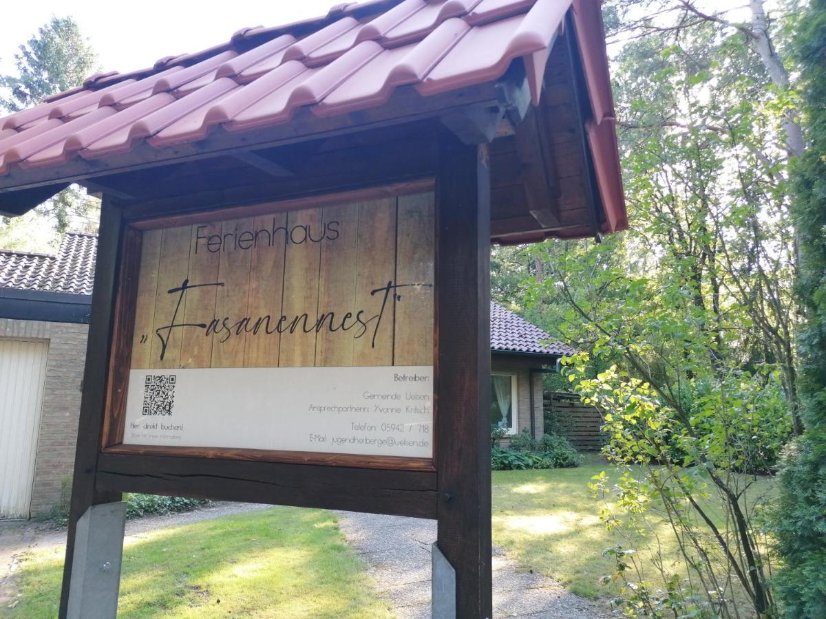 Ferienhaus Fasanennest Uelsen Kültér fotó